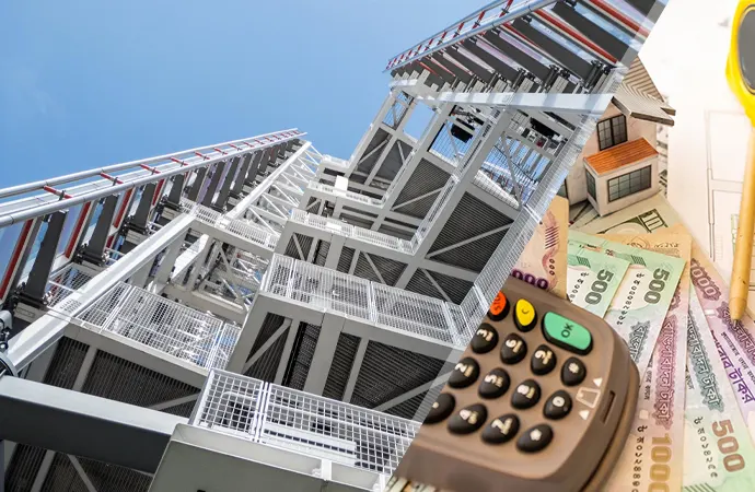 Residential building construction cost in Bangladesh